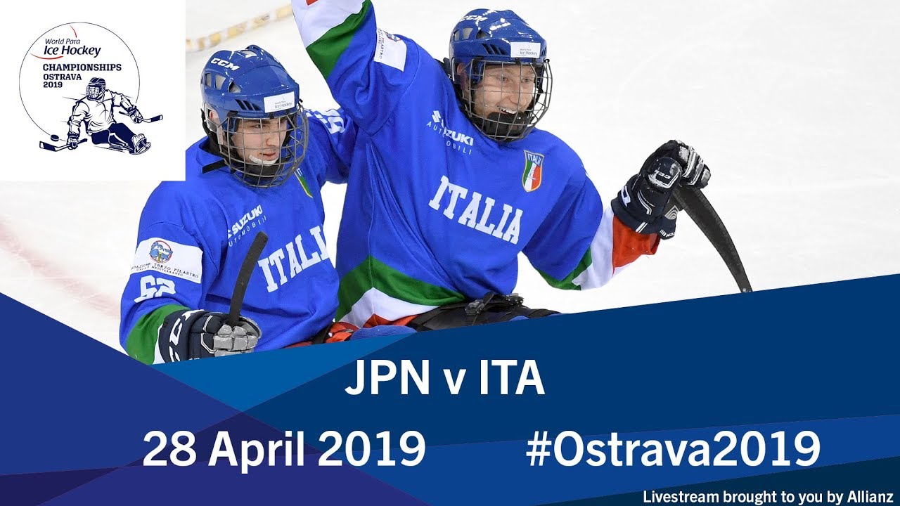 Japan v Italy 2019 World Para Ice Hockey Championships