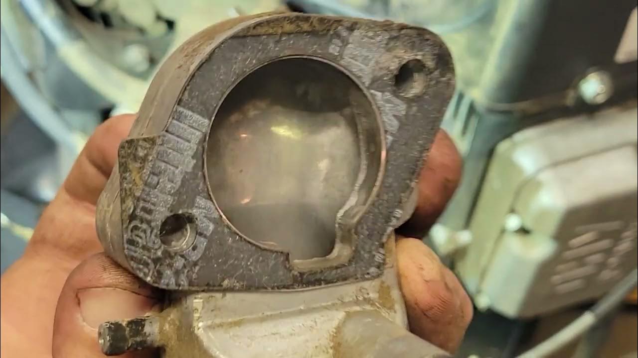 stuck choke fix on a kawasaki V twin YouTube