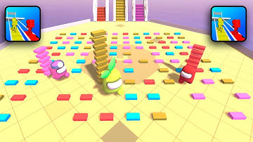 Bridge Race Gameplay Walkthrough All level Part3 | ios android mobile games