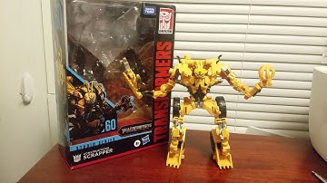 Unboxing Transformers Studio Series Scrapper