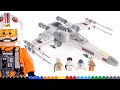 Cheaper by $30-40, but still good! LEGO Star Wars Luke Skywalker&#39;s X-wing Fighter review! 75301