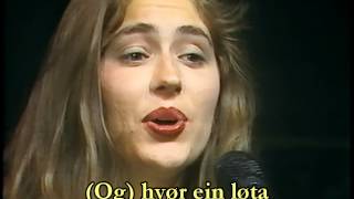 SISSEL KYRKJEBØ - Tidin Rennur (Time is running) - 1991 TV Concert - HQ video with Subtitles chords