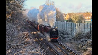 6233 Duchess Of Sutherland Frosty Duchess The Bath Christmas Market - Saturday 10Th December 2022