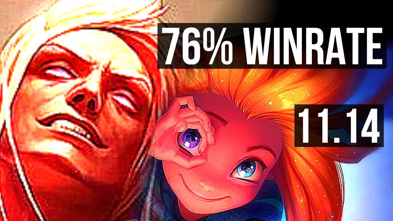 VLADIMIR vs ZOE (MID) | 76% winrate, Quadra, 19/3/12, Legendary | EUW Master | v11.14