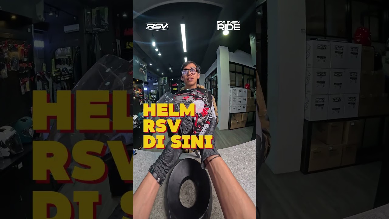 &ldquo;Kalo beli helmnya bukan di RSV store atau di after market gapapa?&rdquo; 🤔 #rsvhelmets #foreveryride