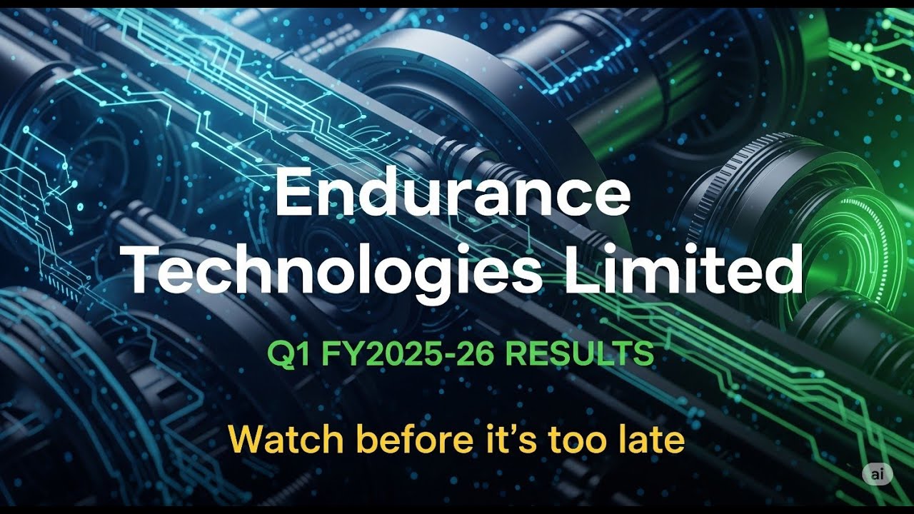Endurance Technologies Limited || Q1 2026 Result Out 😱