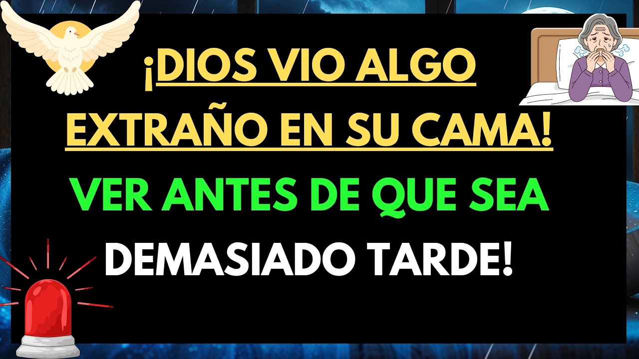 😲 DIOS DICE: HAY ALGO EN TU CAMA QUE INCLUSO SORPRENDIÓ AL ESPÍRITU SANTO — ¡ABRE ESTO AHORA!