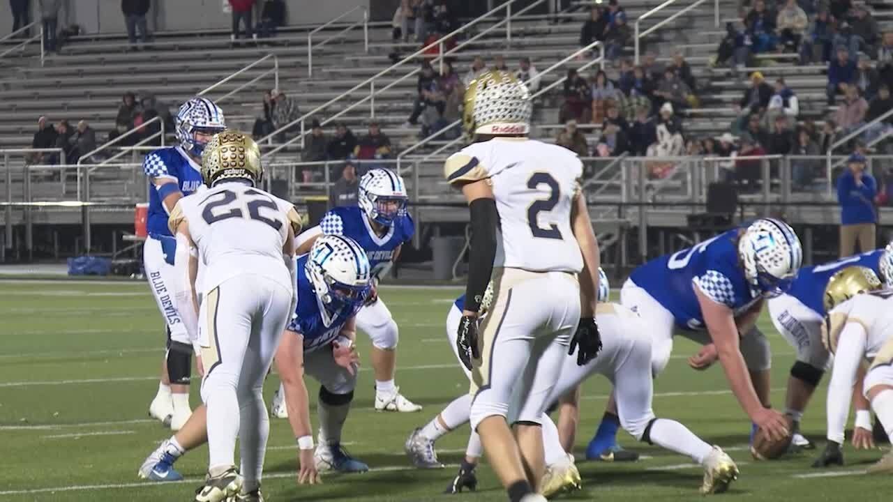 Highlights Lowellville vs. Danville high school football playoff game