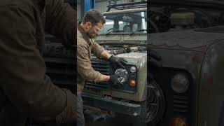 Defender 🚘#rustremoval #restoration #usa #shorts #1million #1k #restoration #usa #shorts #art