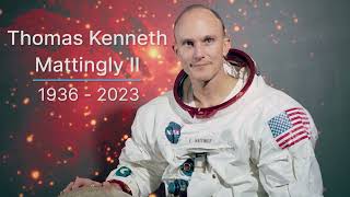Apollo astronaut Thomas K Mattingly II remembered by NASA