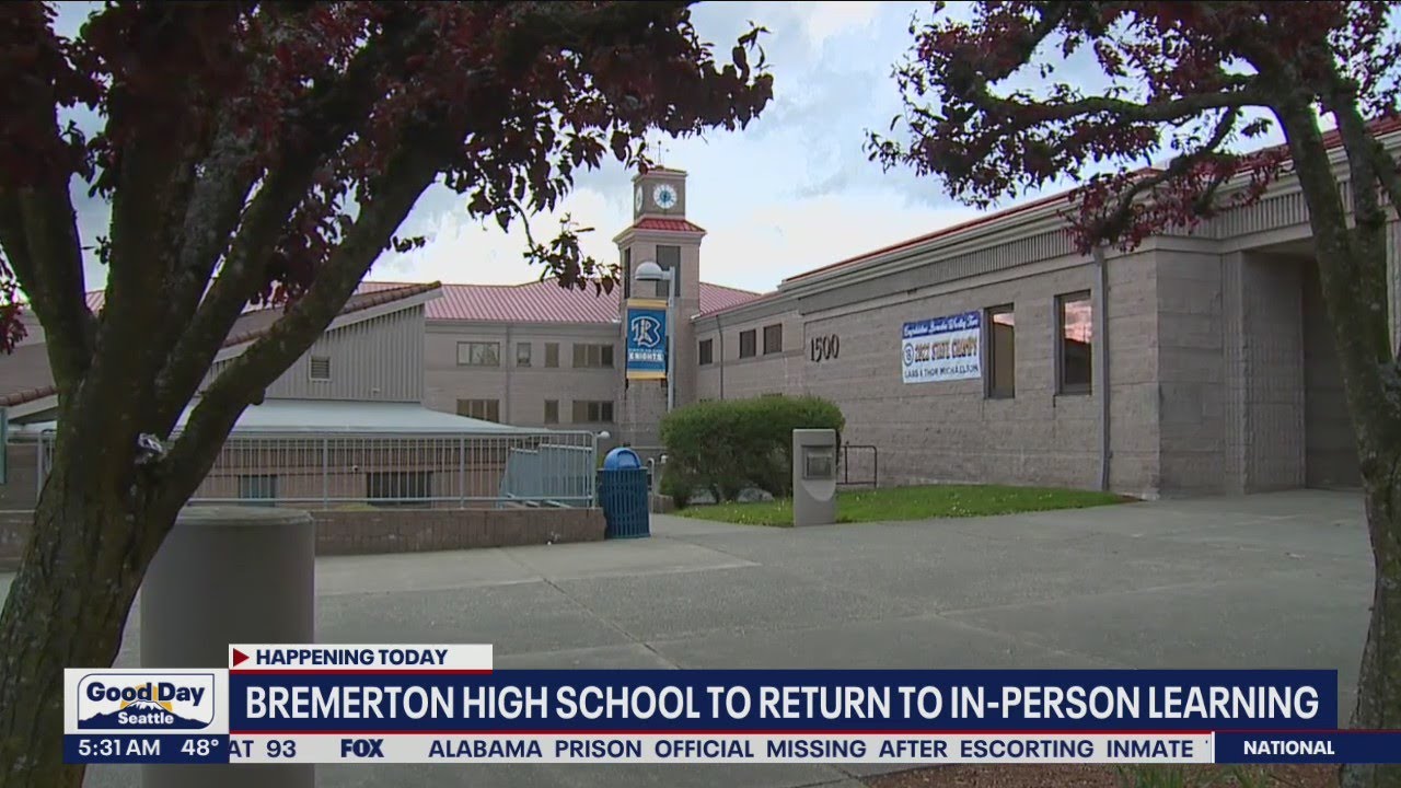 Bremerton High School students return to inperson learning FOX 13