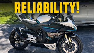 SPORT BIKE UPDATE:  CFMOTO 450SS RELIABILITY