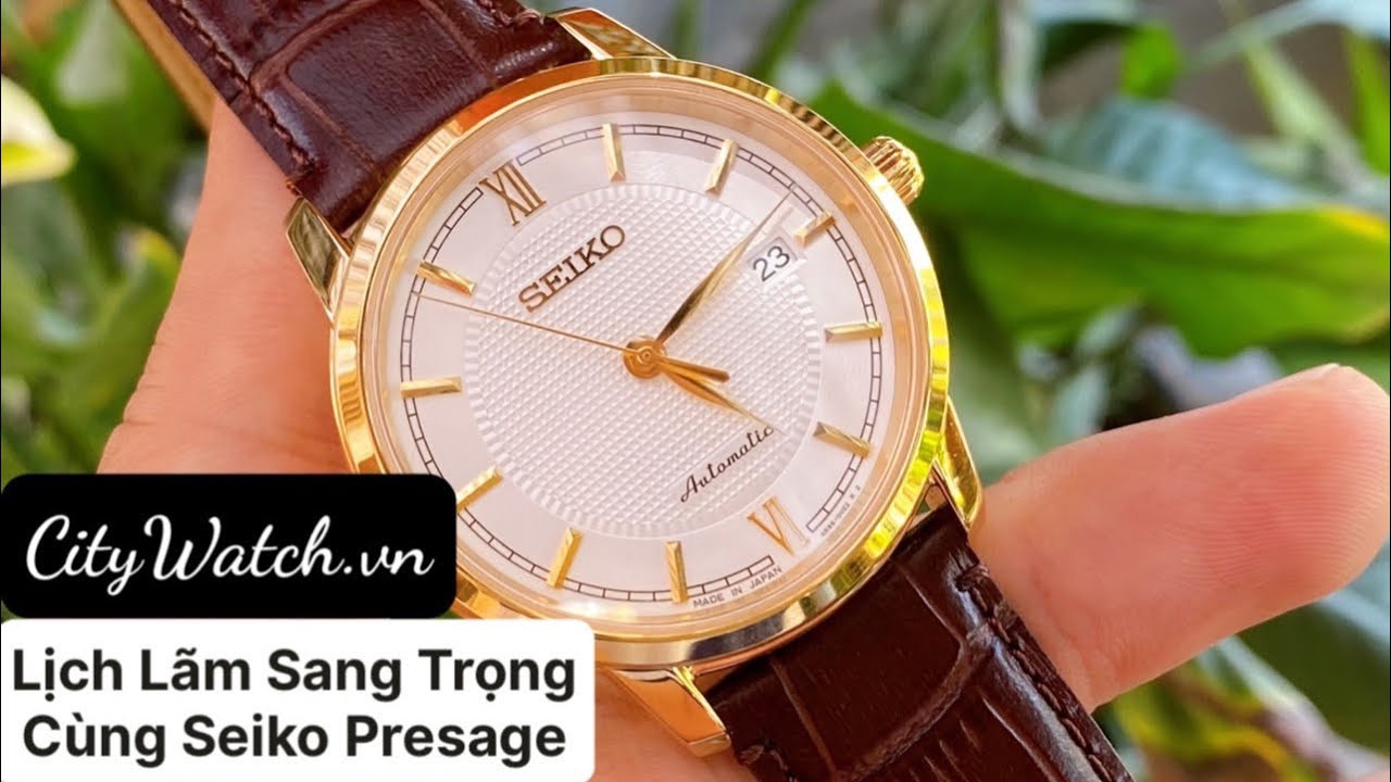 7tr5-Sang Trọng] Seiko Presage SRPA14J1 (SRPA14) | Liên hệ: 0938777234  (zalo) | CITY WATCH VN - YouTube