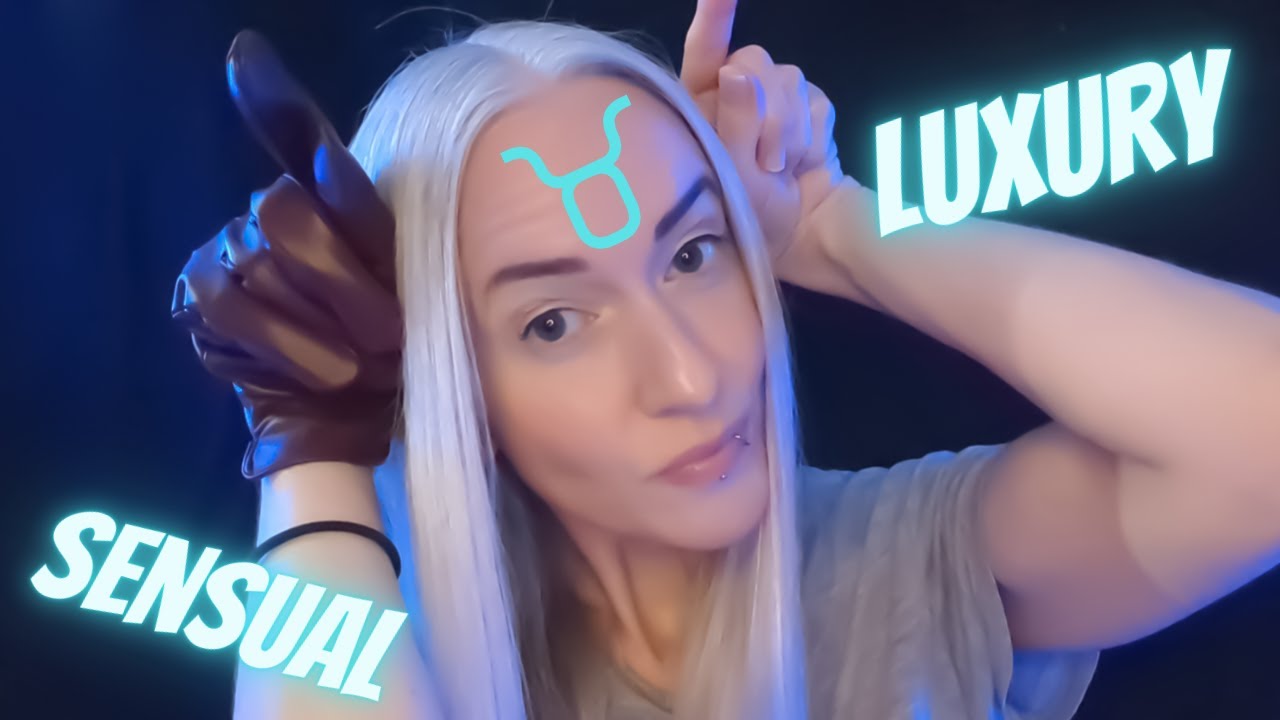 ASMR for Taurus (trigger words/leather glove sounds)