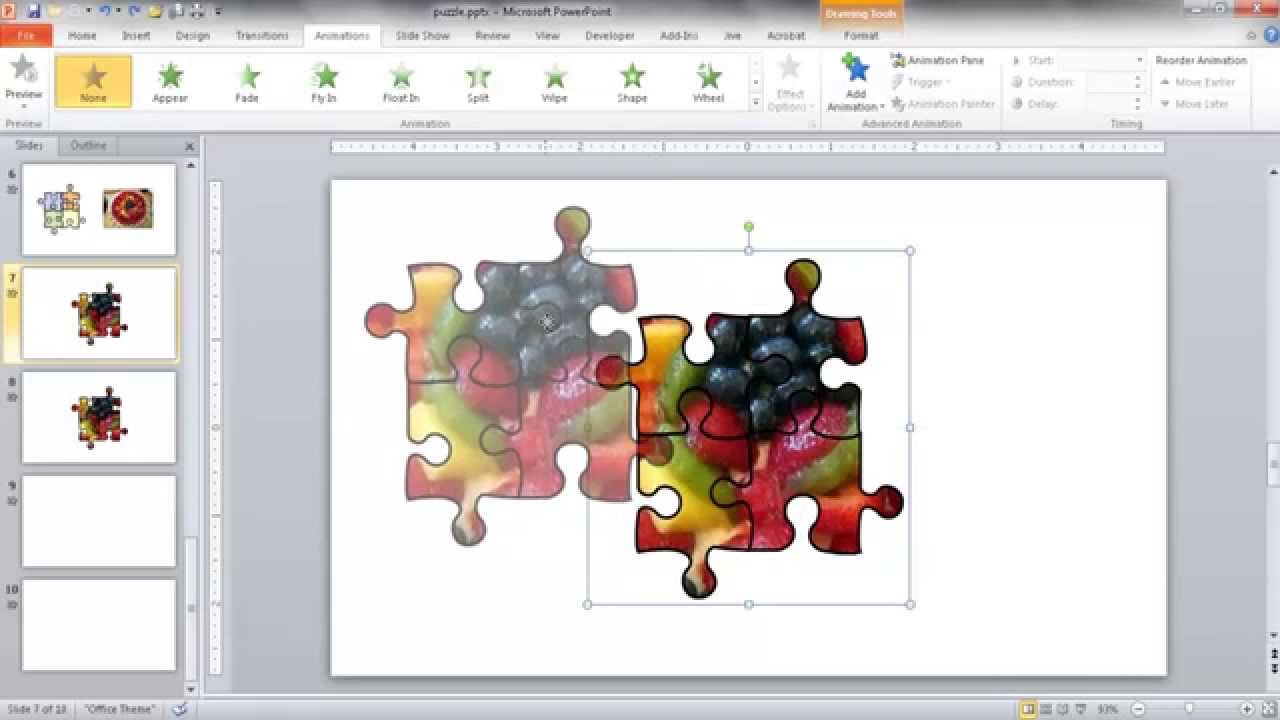 create-a-jigsaw-puzzle-image-in-powerpoint-youtube