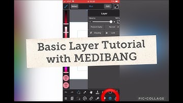 Basic Layer Tutorial on MEDIBANG PAINT