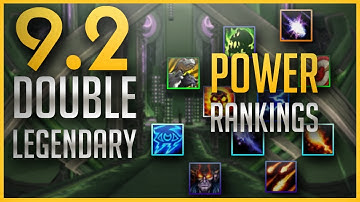 Patch 9.2 - Ranged DPS - 2xLegendary Power Levels - WHY does it have to be DRUID again?!