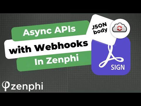Async APIs with Webhooks in Zenphi | Callback URL in JSON Body (Wrapper Pattern Explained)