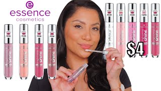*new* ESSENCE EXTREME SHINE LIP GLOSS + NATURAL LIGHTING LIP SWATCHES | MagdalineJanet