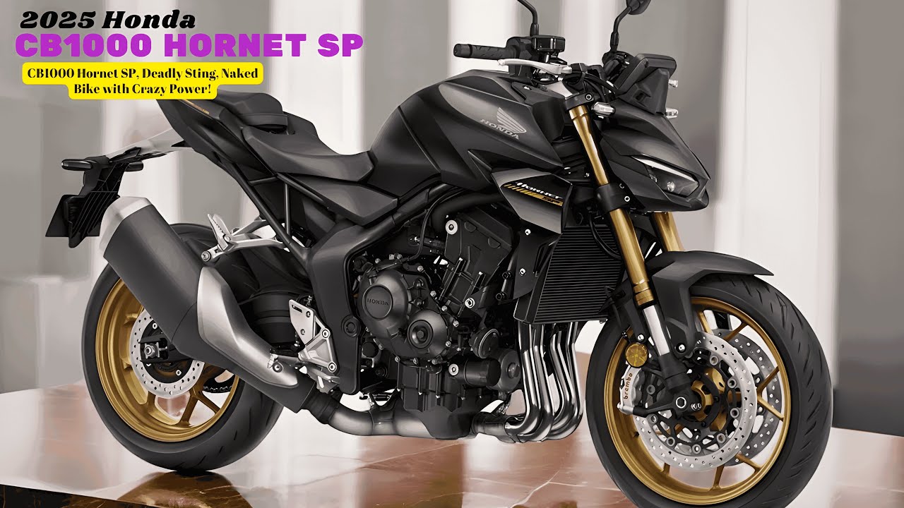 CB1000 Hornet SP, Deadly Sting, Naked Bike with Crazy Power