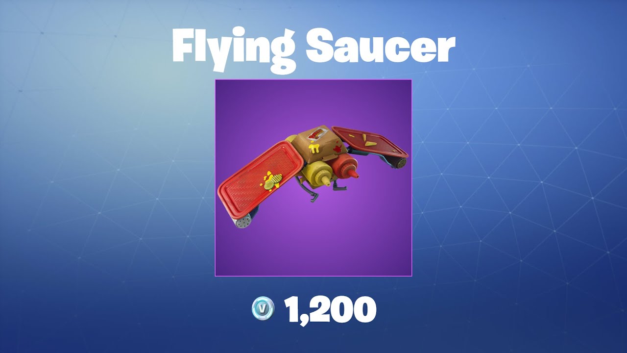 Flying Saucer Fortnite Glider YouTube