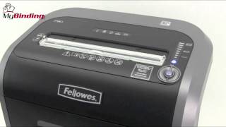 Fellowes PowerShred 79ci Cross Cut Shredder Demo