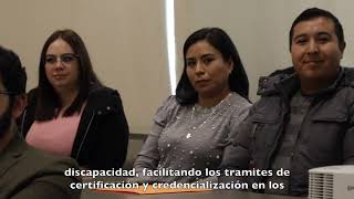 Curso De Capacitación Para Certificación Y Credencialización De Personas Con Discapacidad