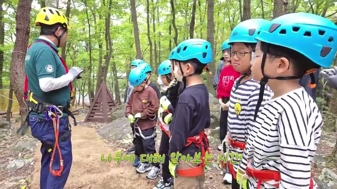 부산 트리클라이밍 청소년 체험숲 홍보영상 아보리스트