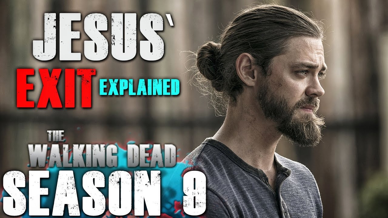 The Walking Dead Season 9 Second Half - Jesus' Exit Explained! - YouTube