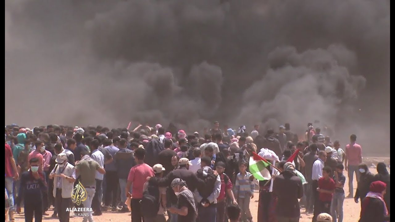 الذكرى السنوية للاحتجاجات الأسبوعية في غزة