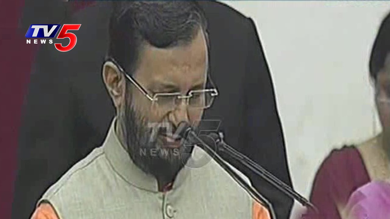 Modi Cabinet Rejig | Prakash Javadekar Promoted to Cabinet | 19 New Ministers Takes Oath | TV5 News