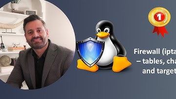 Firewall iptables – tables, chains and targets