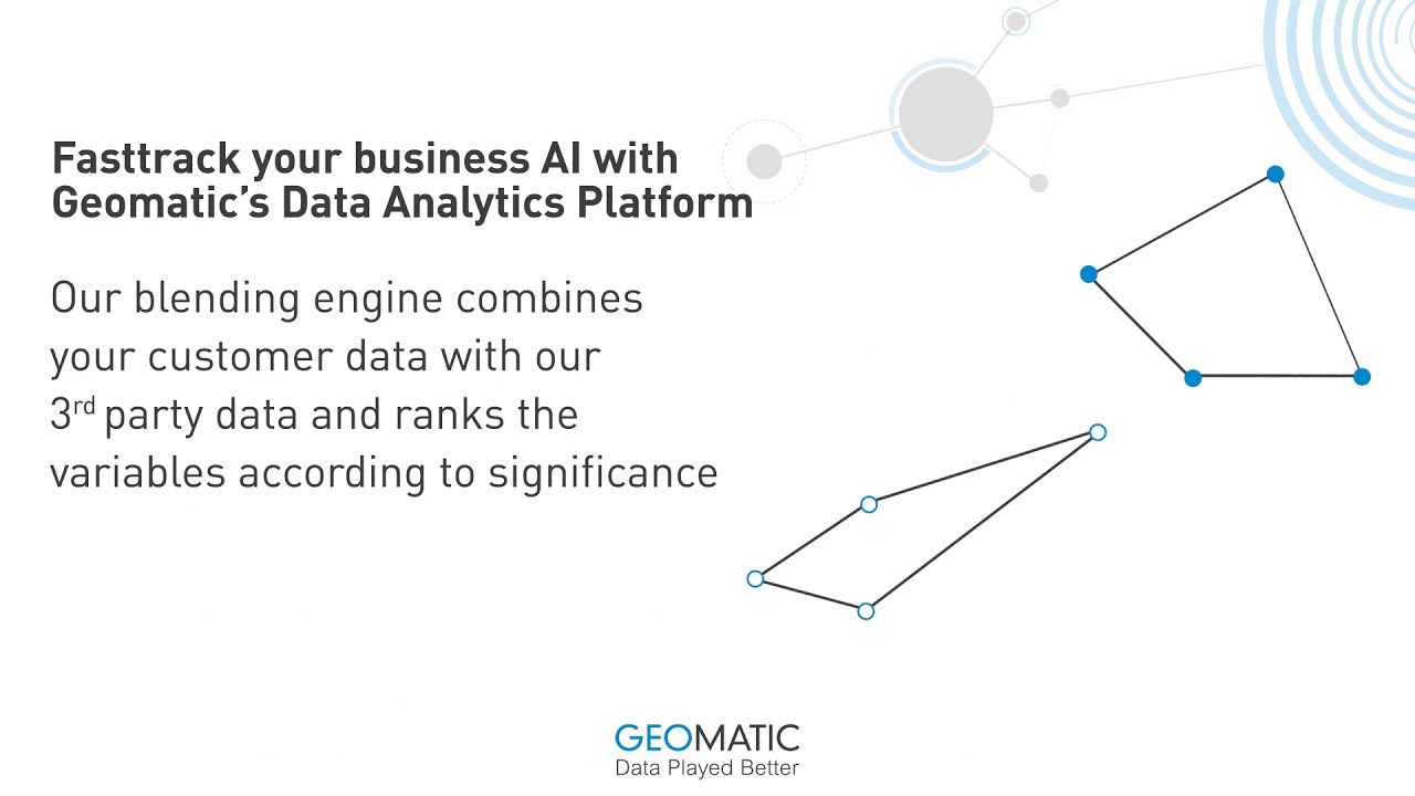 Drive your business AI forward | Geomatic