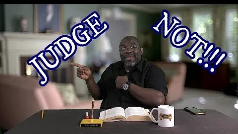 "Judge Not" Matthew 7:1-3 (Dont judge to hard or you will be judged hard!!!)