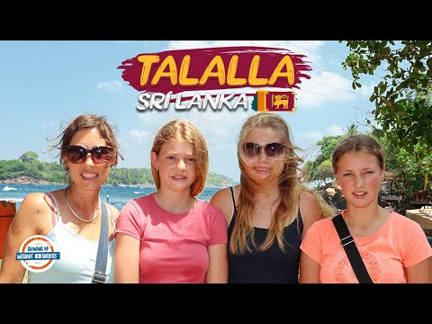 SRI LANKA BEACH 🏖 and Sri Lankan FOOD 😋🇱🇰 Talalla Tropical Escape | 197 Countries, 3 Kids