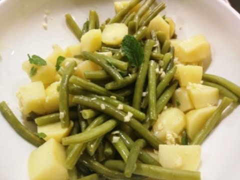 Insalata Di Fagiolini Con Patate Youtube