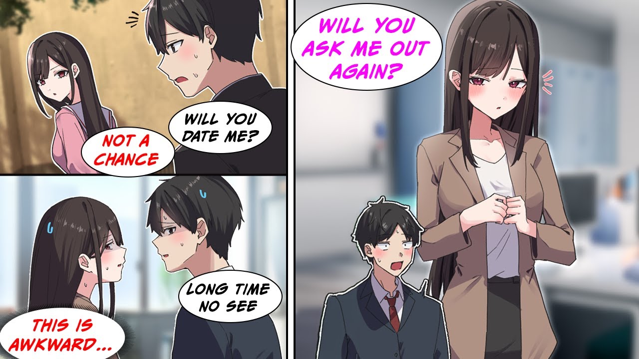 [Manga Dub] 6 years after she rejected me, we reunite at work and... [RomCom]