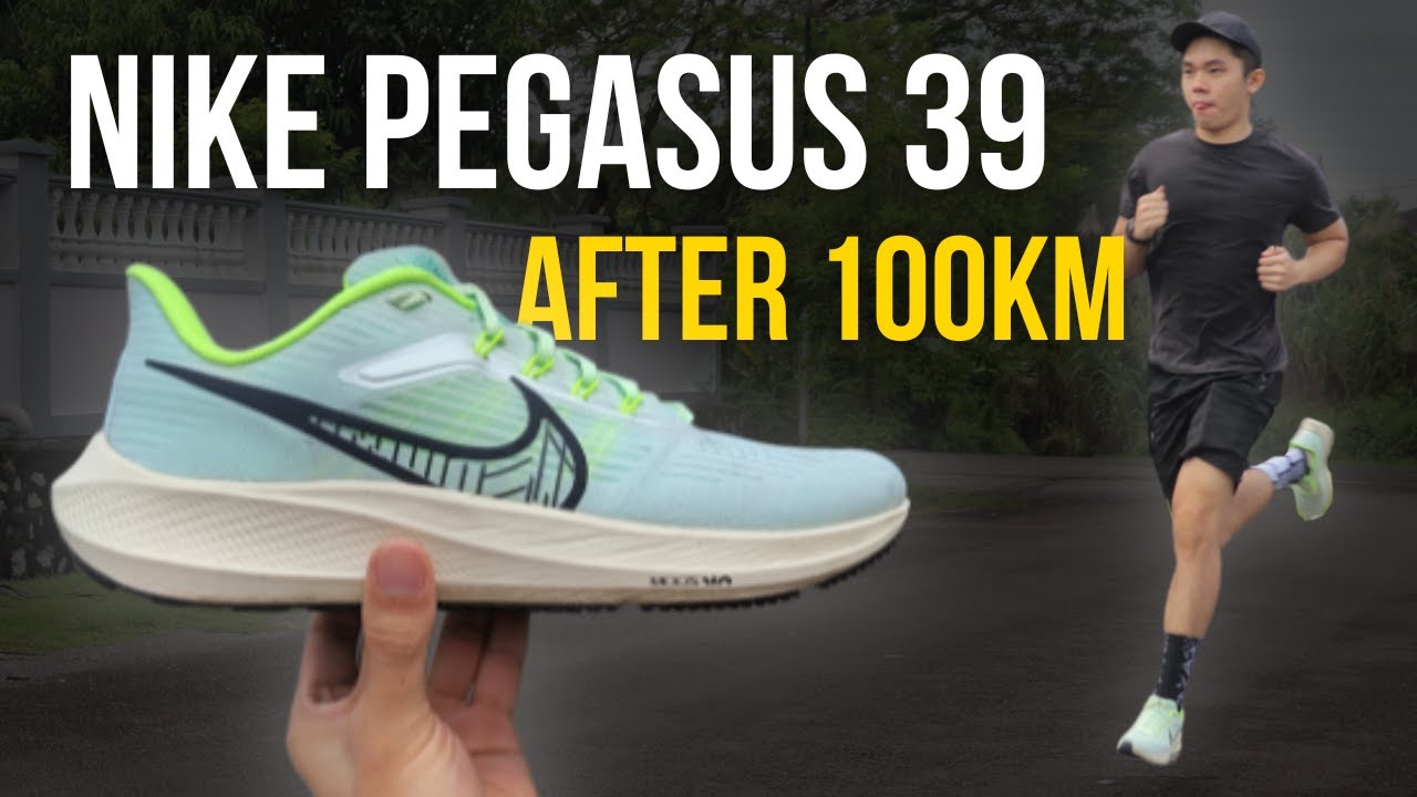 NIKE PEGASUS 39 After Running For 100KM YouTube