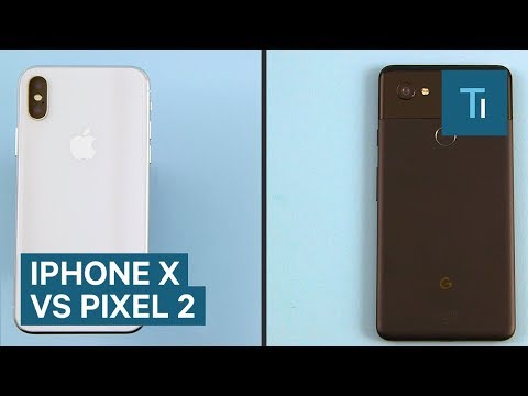 Apple iPhone X versus Google Pixel 2