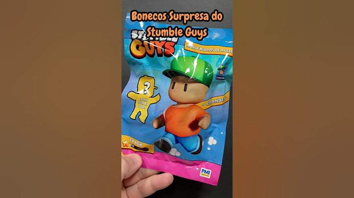 Raro Boneco Surpresa do Stumble Guys