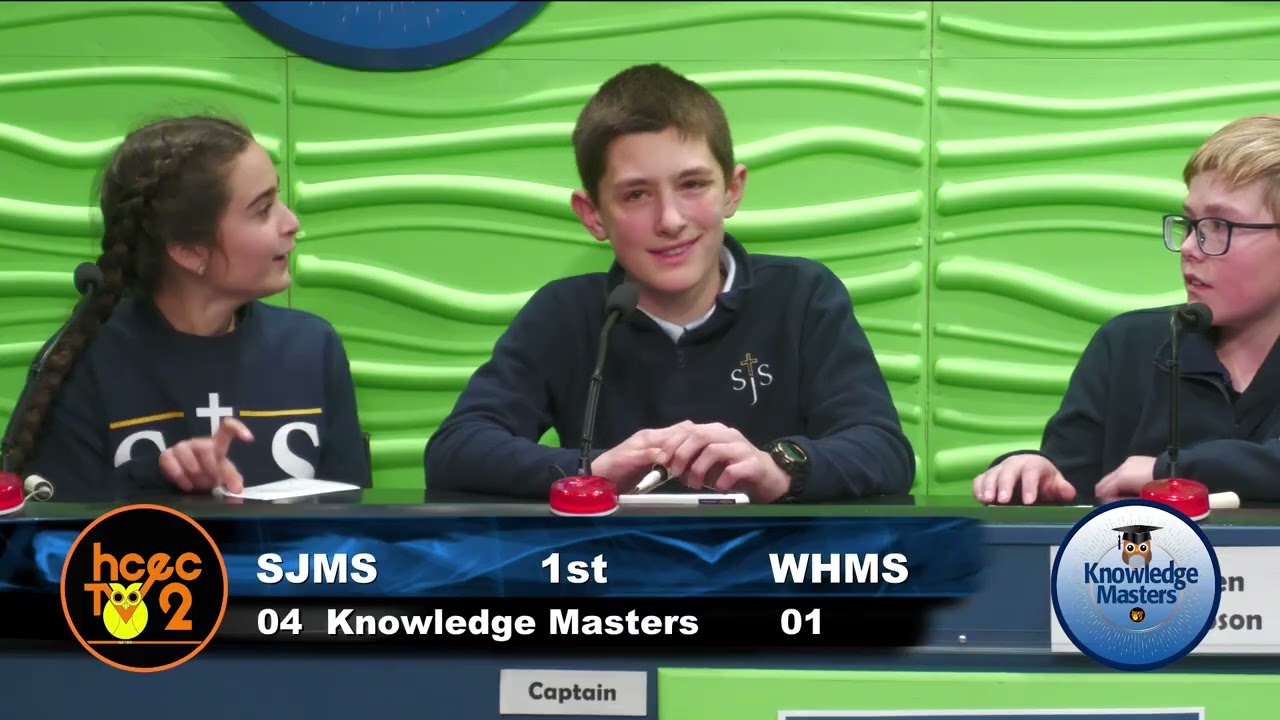 Knowledge Masters 2025 Game #3 St James vs West Hardin SC