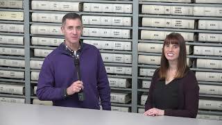Commissioner Castlen Tours Records Room