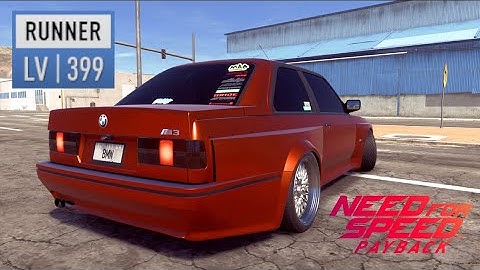 NFS Payback - BMW EVOLUTION II E30 RUNNER LV399 Performance Review