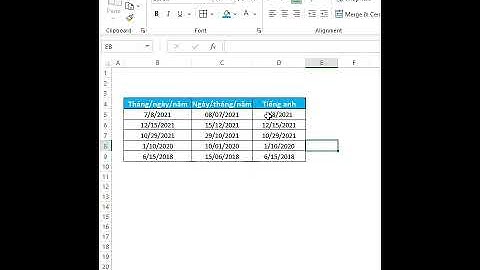 Đổi định dạng ngày tháng mặc định sang dạng thông thường của lịch Việt Nam