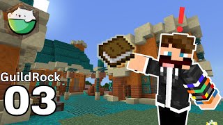 Minecraft GuildRock 7 - Ep. 3: Base Expansion and a Mysterious Book!