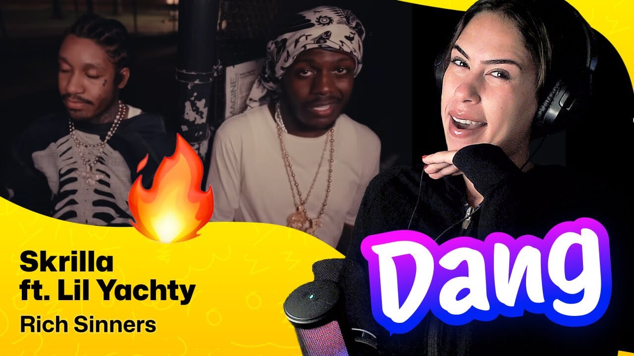 Reaction ▷  Skrilla  ft. Lil Yachty - Rich Sinners