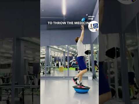 🏐 Stabilizing exercises for off-season #volleyball #exercise #jump #spike #landing #medicineball