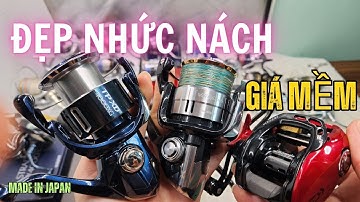 ( Mới Về - Hàng Đẹp) Lô Máy Câu Nhật Bản Chính Hãng Giá Tốt | Shimano  Daiwa #máycâulure #máycâunhật