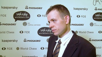 Riga Grand Prix 2019  Round 1, game 1  Interview with David Navara