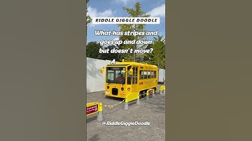 What has stripes and goes up and down but doesn’t move? | Riddle ❓ | #shorts #riddles